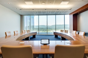 Dual Projector Conference Room